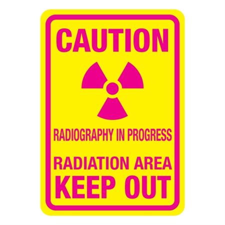 Caution Radiography In Progress Radiation Area Keep Out